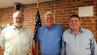 Picture of Gene Cordes, Neal Janvrin, and Roger Barham